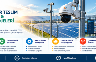 CCTV Anahtar Teslim Çözümler ve Revizyon-Yenileme Hizmetleri